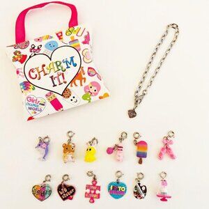 CHARM IT! Silver Charm Bracelet with (12) Charms